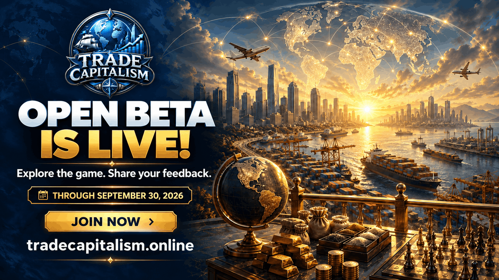 The Trade Capitalism Open Beta Is Live!
